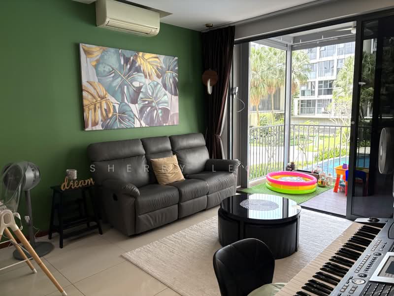 Blossom Residences, 30 Segar Road, 3 Bedrooms, 1,109 sqft, Executive Condominium For Sale, by Sherry Leong, 500230396 - Living Room - PropertyGuru.com.sg