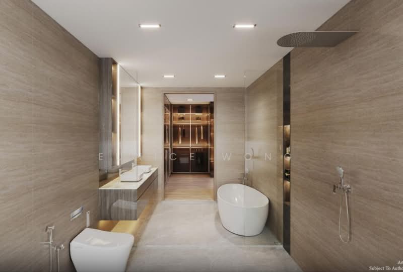 Gem of Opera Estate, Aida Steeet Brand New D15 Semi-Detached | 3,003sf Land | $8.98M, , 6 Bedrooms, 5,900 sqft, Semi-Detached House For Sale, by Eunice Wong, 500230433 - Bathroom - PropertyGuru.com.sg