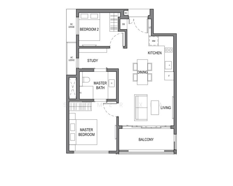 Parksuites, 18 Holland Grove Road, 2 Bedrooms, 786 sqft, Condominium For Sale, by Summer Xia, 500230461 - PropertyGuru.com.sg