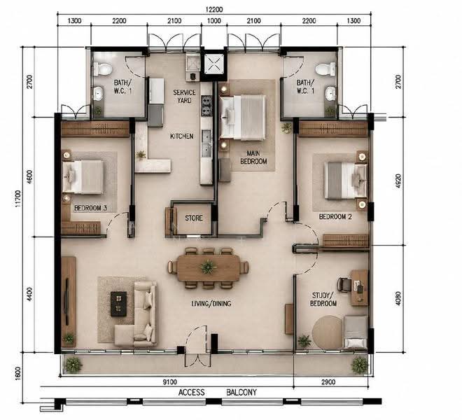 483 Tampines Street 43, 483 483, Pasir Ris / Tampines, 4 Bedrooms, 1,421 sqft, HDB Flat For Sale, by Wayne Joseph Ong 王伟洋, 500230497 - PropertyGuru.com.sg