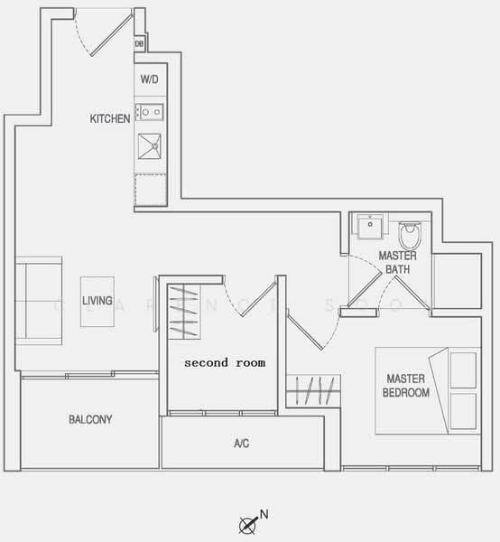 Eon Shenton, 70 Shenton Way, 2 Bedrooms, 538 sqft, Condominium For Rent, by Clarence Soon, 500230511 - PropertyGuru.com.sg