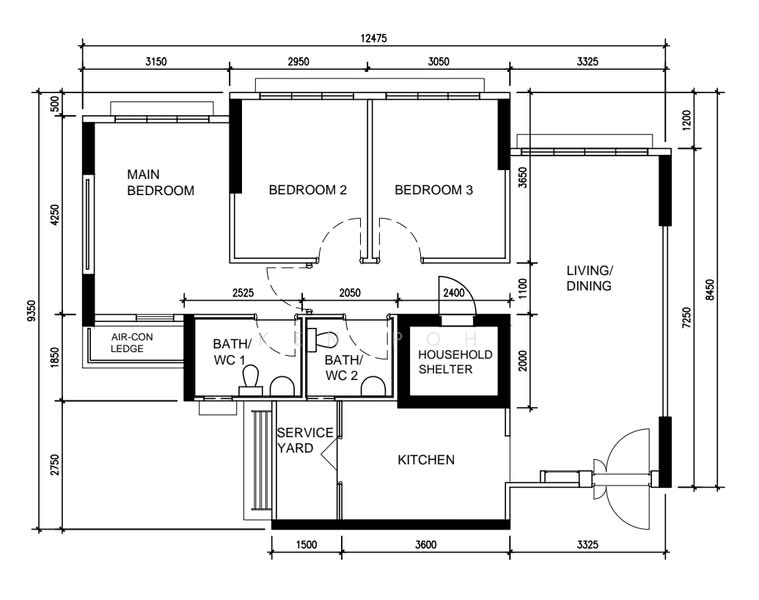 450B Bukit Batok West Avenue 6, 450B Bukit Batok West Avenue 6, Dairy Farm / Bukit Panjang / Choa Chu Kang, 3 Bedrooms, 1,001 sqft, HDB Flat For Sale, by Ken Poh, 500230514 - PropertyGuru.com.sg