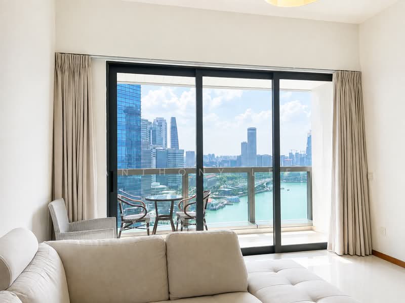 Marina Bay Residences, 18 Marina Boulevard, 2 Bedrooms, 1,055 sqft, Condominium For Rent, by Anthony Lee, 500230523 - Balcony - PropertyGuru.com.sg