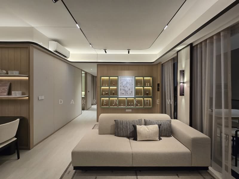 Bloomsbury Residences, 61 Media Circle, 4 Bedrooms, 1,421 sqft, Apartment For Sale, by Darren Khew, 500230531 - Living Room - PropertyGuru.com.sg