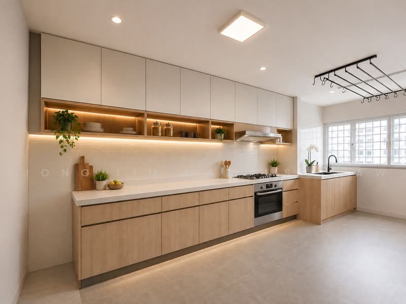 601 Bedok Reservoir Road, 601 Bedok Reservoir Road, 3 Bedrooms, 1,334 sqft, HDB Flat For Sale, by Tiong Lim Marcus Suaw, 500230535 - Kitchen - PropertyGuru.com.sg