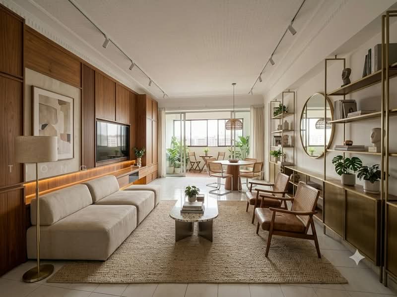 601 Bedok Reservoir Road, 601 Bedok Reservoir Road, 3 Bedrooms, 1,334 sqft, HDB Flat For Sale, by Tiong Lim Marcus Suaw, 500230535 - Living Room - PropertyGuru.com.sg