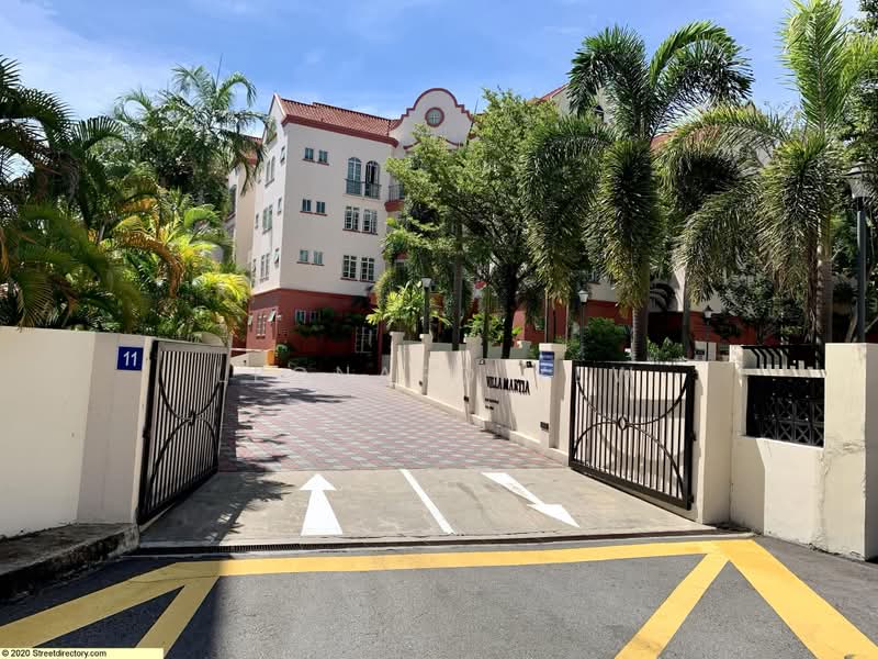 Villa Martia, 11 Martia Road, 3 Bedrooms, 1,281 sqft, Condominium For Sale, by Leonard Yew, 500230585 - Exterior - PropertyGuru.com.sg