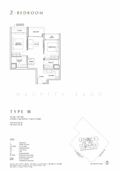 The Arcady At Boon Keng, 1037 Serangoon Road, 2 Bedrooms, 678 sqft, Condominium For Sale, by Maureen Kang, 500230587 - PropertyGuru.com.sg