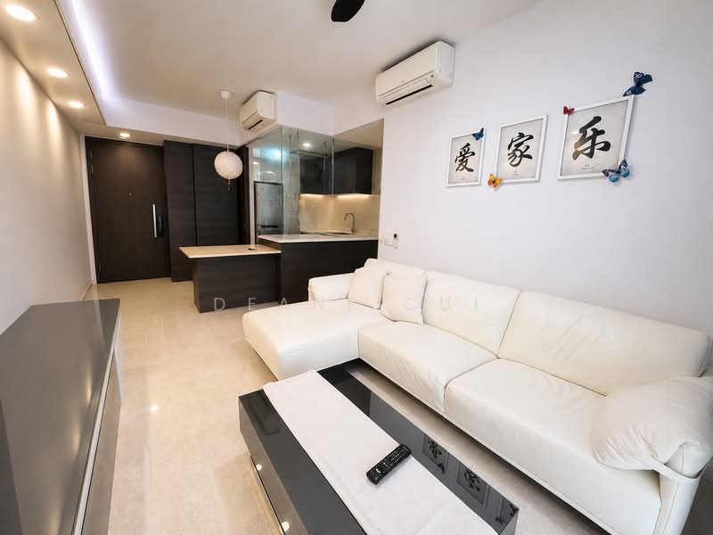 RiverTrees Residences, 21 Fernvale Close, 2 Bedrooms, 829 sqft, Condominium For Sale, by Deane Cui, 500230626 - Living Room - PropertyGuru.com.sg