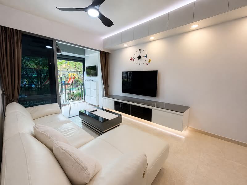 RiverTrees Residences, 21 Fernvale Close, 2 Bedrooms, 829 sqft, Condominium For Sale, by Deane Cui, 500230626 - Living Room - PropertyGuru.com.sg