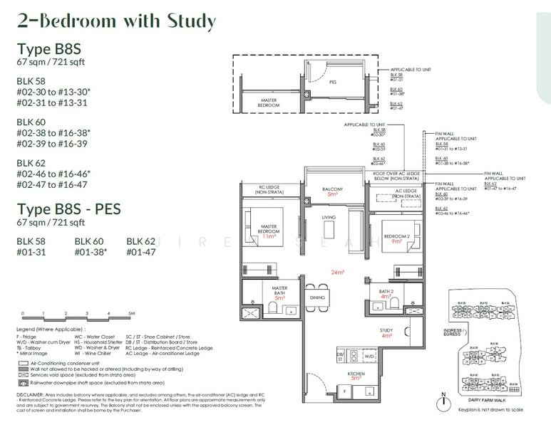 Narra Residences, , 3 Bedrooms, 721 sqft, Condominium For Sale, by Jireh Seah, 500230635 - PropertyGuru.com.sg