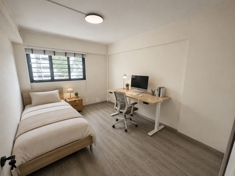 159 Tampines Street 12, 159 Tampines Street 12, Pasir Ris / Tampines, Room Rental, 150 sqft, HDB Flat For Rent, by Alfred Tan, 500230636 - planned furniture - AI generated - PropertyGuru.com.sg