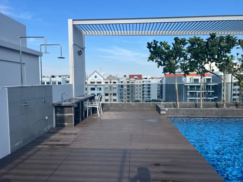 The Octet, 19 Lorong 24 Geylang, 1 Bedroom, 420 sqft, Apartment For Sale, by Jackson Lee, 500230664 - Pool - PropertyGuru.com.sg