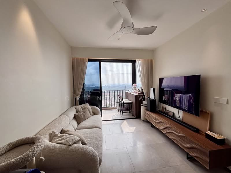 Lentor Modern, 7 Lentor Central, 3 Bedrooms, 990 sqft, Condominium For Rent, by Florence Wong, 500230670 - Living Room - PropertyGuru.com.sg