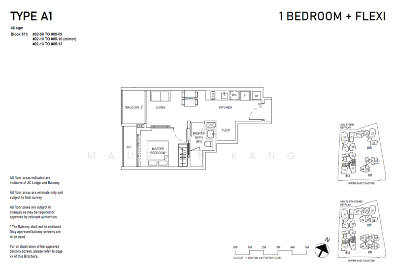 Bagnall Haus, 811 Upper East Coast Road, 1 Bedroom, 495 sqft, Condominium For Sale, by Maureen Kang, 500230672 - PropertyGuru.com.sg