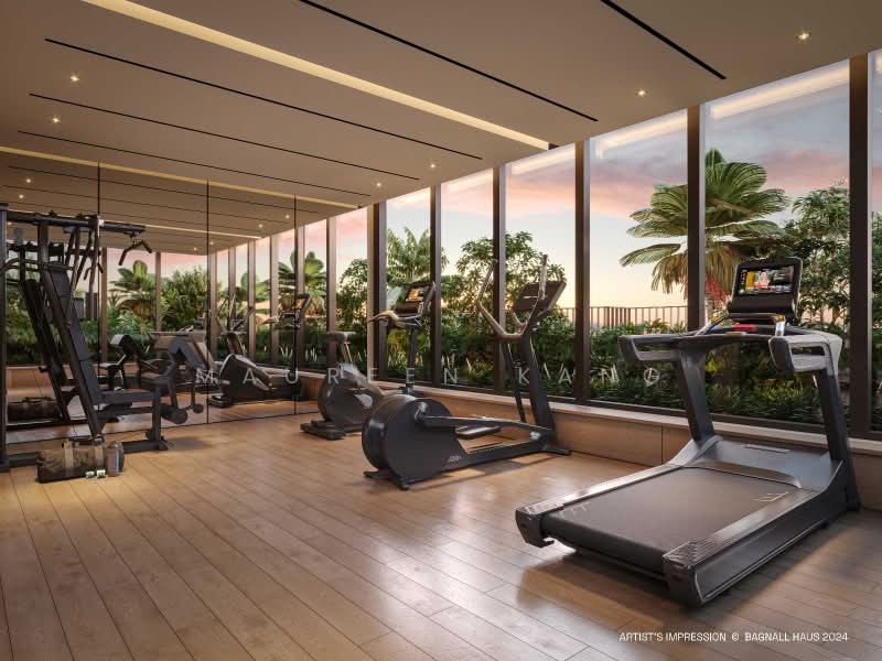 Bagnall Haus, 811 Upper East Coast Road, 1 Bedroom, 495 sqft, Condominium For Sale, by Maureen Kang, 500230672 - Gym - PropertyGuru.com.sg