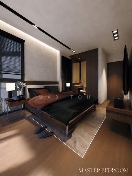 LANDED7772 @ D10 BRAND NEW PRESTIGIOUS LANDED, Namly Vincinity, 6 Bedrooms, 4,377 sqft, Semi-Detached House For Sale, by Max Toh, 500230677 - Master Bedroom - PropertyGuru.com.sg