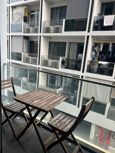 Edenz Loft, 11 Lorong 24 Geylang, 1 Bedroom, 420 sqft, Apartment For Rent, by Jackson Lee, 500230690 - Balcony - PropertyGuru.com.sg