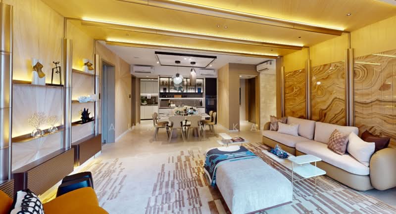Nava Grove, 38 Pine Grove, 2 Bedrooms, 786 sqft, Condominium For Sale, by Maureen Kang, 500230698 - Living Room - PropertyGuru.com.sg