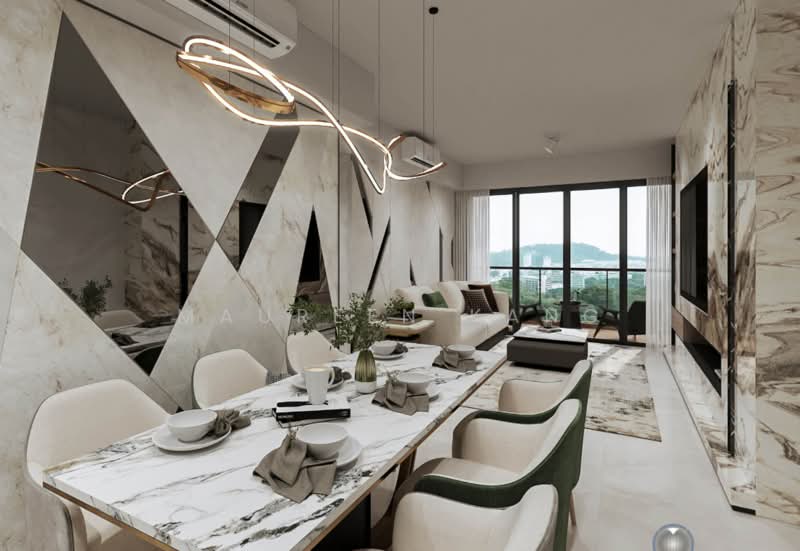 Nava Grove, 38 Pine Grove, 2 Bedrooms, 786 sqft, Condominium For Sale, by Maureen Kang, 500230698 - Living Room - PropertyGuru.com.sg