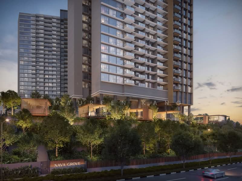 Nava Grove, 38 Pine Grove, 2 Bedrooms, 786 sqft, Condominium For Sale, by Maureen Kang, 500230698 - Exterior - PropertyGuru.com.sg