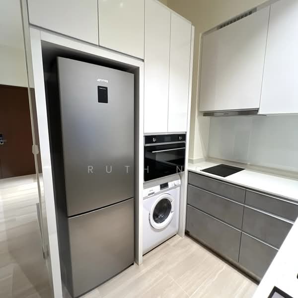 Bijou, 2 Jalan Mat Jambol, 1 Bedroom, 614 sqft, Condominium For Rent, by Ruth Ng, 500230708 - Kitchen - PropertyGuru.com.sg