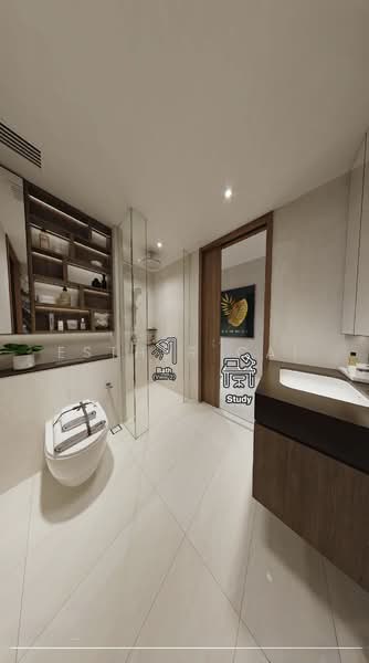 Lentor Hills Residences, Lentor Hills Road (Parcel A), Ang Mo Kio, 1 Bedroom, 570 sqft, Apartment For Sale, by Esther Cai, 500230723 - Bathroom - PropertyGuru.com.sg