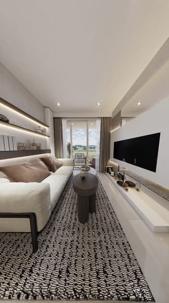 Lentor Hills Residences, Lentor Hills Road (Parcel A), Ang Mo Kio, 1 Bedroom, 570 sqft, Apartment For Sale, by Esther Cai, 500230723 - Living Room - PropertyGuru.com.sg