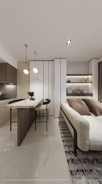 Lentor Hills Residences, Lentor Hills Road (Parcel A), Ang Mo Kio, 1 Bedroom, 570 sqft, Apartment For Sale, by Esther Cai, 500230723 - Kitchen - PropertyGuru.com.sg