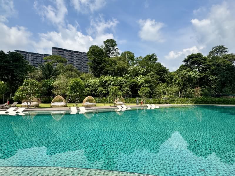 Hillock Green, 22-28 Lentor Central, 2 Bedrooms, 624 sqft, Condominium For Rent, by Esther Cai, 500230733 - Pool - PropertyGuru.com.sg