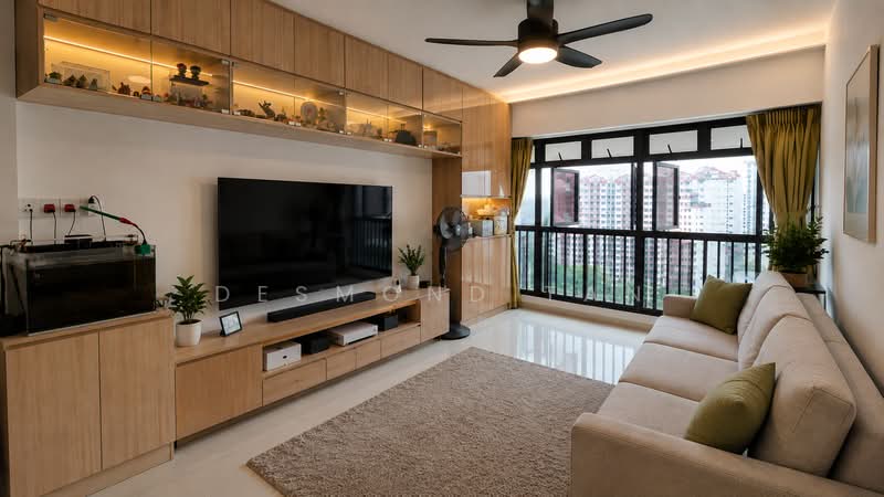 26B Jalan Membina, 26B Jalan Membina, 3 Bedrooms, 915 sqft, HDB Flat For Sale, by Desmond Tan, 500230765 - Living Room - PropertyGuru.com.sg