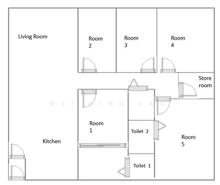 People's Park Complex, 1 Park Road, Room Rental, 150 sqft, Apartment For Rent, by Wee Ming Hao, 500230775 - PropertyGuru.com.sg