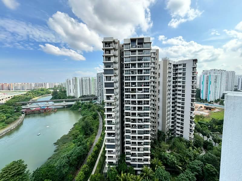Riverbank at Fernvale, Sengkang West Way/Fernvale, 3 Bedrooms, 1,044 sqft, Condominium For Rent, by Lacilia Lau, 500230821 - Exterior - PropertyGuru.com.sg