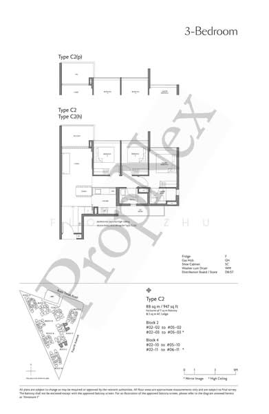 Fourth Avenue Residences, 4 Fourth Avenue, 3 Bedrooms, 947 sqft, Condominium For Sale, by Flora Zhu, 500230866 - PropertyGuru.com.sg