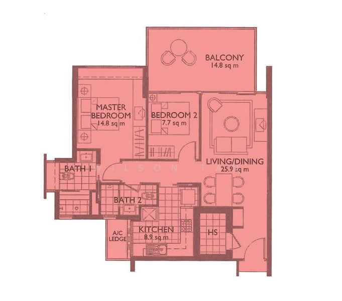 The Pier at Robertson, 80 Mohamed Sultan Road, 2 Bedrooms, 936 sqft, Apartment For Sale, by Wilson Tan, 500230894 - PropertyGuru.com.sg