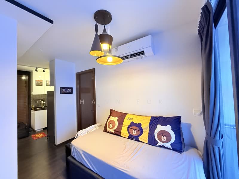 Smart Suites, 302 Sims Avenue, 1 Bedroom, 452 sqft, Condominium For Rent, by Shawn Fok, 500230916 - Bedroom - PropertyGuru.com.sg