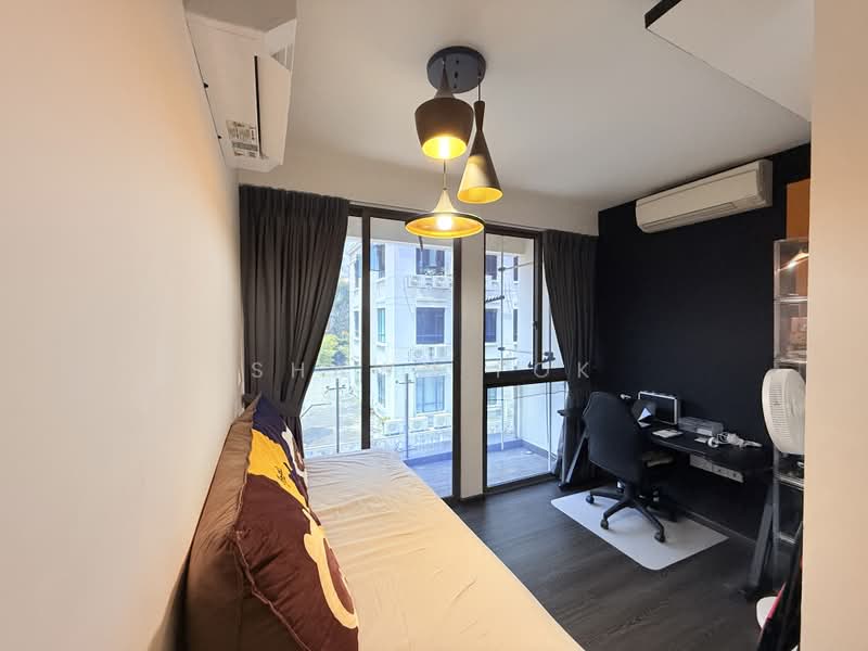 Smart Suites, 302 Sims Avenue, 1 Bedroom, 452 sqft, Condominium For Rent, by Shawn Fok, 500230916 - Bedroom - PropertyGuru.com.sg