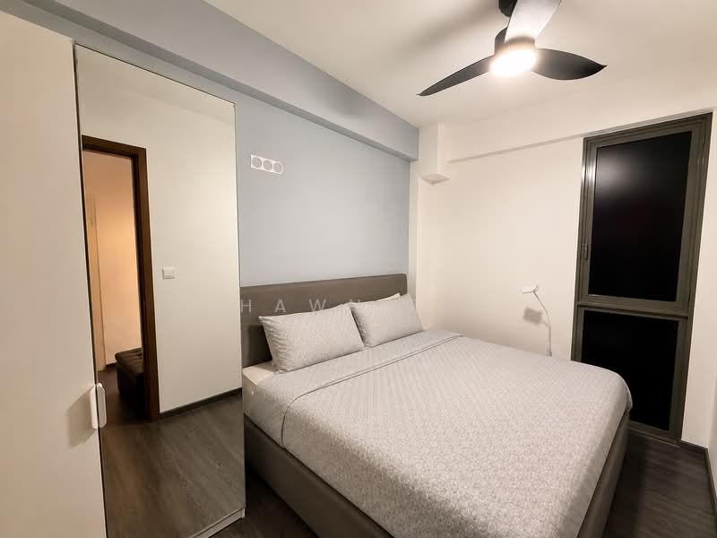 Smart Suites, 302 Sims Avenue, 1 Bedroom, 452 sqft, Condominium For Rent, by Shawn Fok, 500230916 - Bedroom - PropertyGuru.com.sg