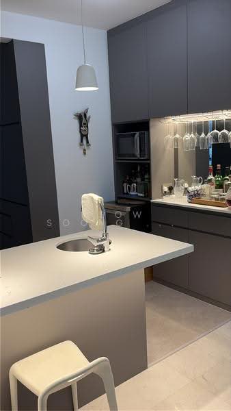 The Solitaire, 5A Balmoral Park, Tanglin / Holland / Bukit Timah, 3 Bedrooms, 1,625 sqft, Condominium For Sale, by Meow soong Low, 500230925 - Dry Kitchen - PropertyGuru.com.sg