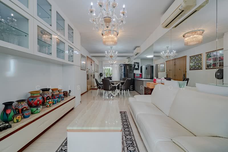 FLO Residence, Punggol Field Walk, 4 Bedrooms, 1,346 sqft, Condominium For Sale, by Christopher Low, 500230935 - Living Room - PropertyGuru.com.sg