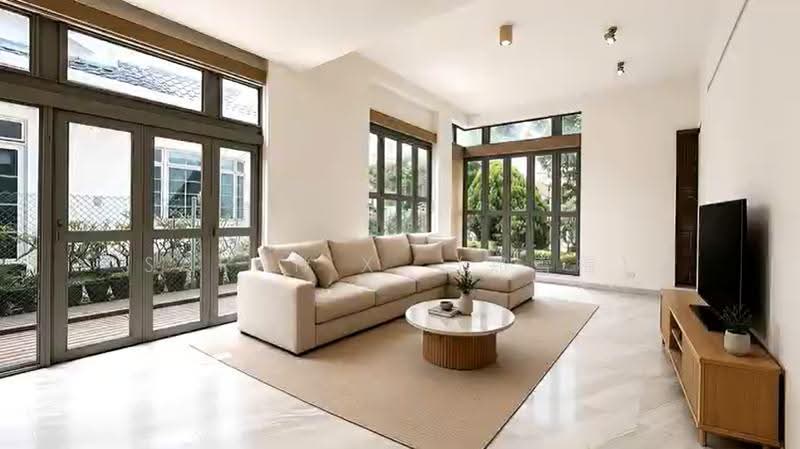 Serene Semi-Detached @ Holland Grove, Holland Grove / Mount Sinai / Grove Drive / Jalan Kebaya, 7 Bedrooms, 5,400 sqft, Semi-Detached House For Sale, by Sarah X. (郑雪梅), 500230975 - Living Room - PropertyGuru.com.sg