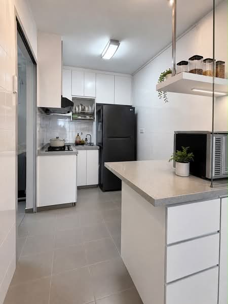 305D Punggol Drive, 305D Punggol Drive, 3 Bedrooms, 1,001 sqft, HDB Flat For Sale, by Kelvin Ng, 500230988 - Kitchen - PropertyGuru.com.sg