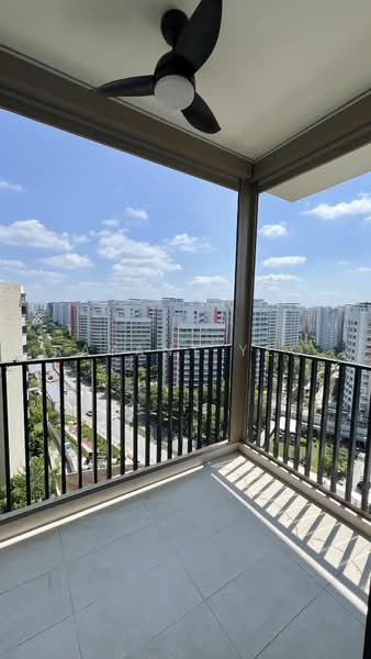 Sengkang Grand Residences, 86 Compassvale Bow, 3 Bedrooms, 1,055 sqft, Condominium For Sale, by Rayant Yeo, 500231002 - Balcony - PropertyGuru.com.sg