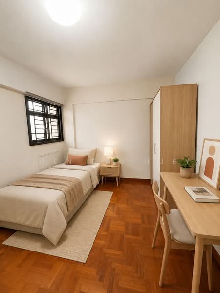 321 Ang Mo Kio Avenue 1, 321 Ang Mo Kio Avenue 1, Ang Mo Kio / Bishan / Thomson, 3 Bedrooms, 1,054 sqft, HDB Flat For Sale, by Chen Shu Huey, 500231023 - Bedroom (virtually staged) - PropertyGuru.com.sg
