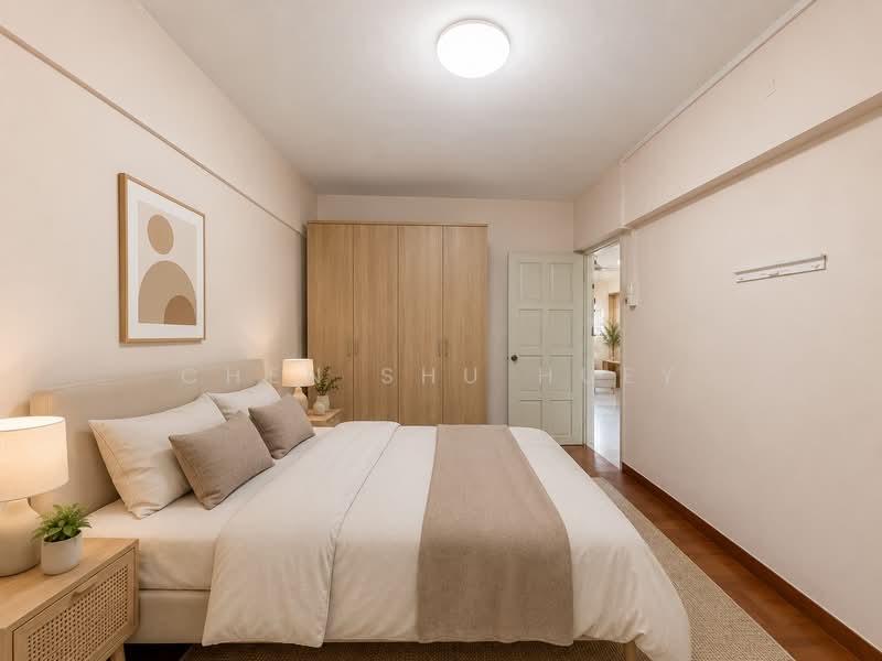 321 Ang Mo Kio Avenue 1, 321 Ang Mo Kio Avenue 1, Ang Mo Kio / Bishan / Thomson, 3 Bedrooms, 1,054 sqft, HDB Flat For Sale, by Chen Shu Huey, 500231023 - Master Bedroom (virtually staged) - PropertyGuru.com.sg
