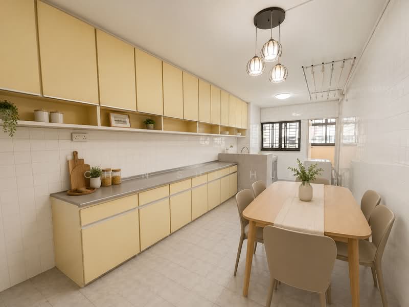 321 Ang Mo Kio Avenue 1, 321 Ang Mo Kio Avenue 1, Ang Mo Kio / Bishan / Thomson, 3 Bedrooms, 1,054 sqft, HDB Flat For Sale, by Chen Shu Huey, 500231023 - Kitchen (virtually staged) - PropertyGuru.com.sg