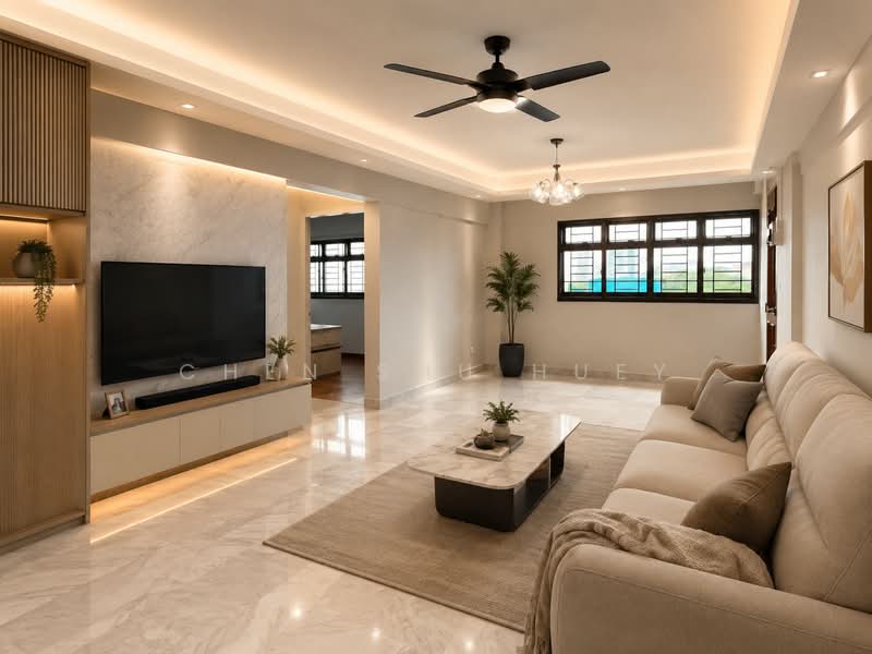 321 Ang Mo Kio Avenue 1, 321 Ang Mo Kio Avenue 1, Ang Mo Kio / Bishan / Thomson, 3 Bedrooms, 1,054 sqft, HDB Flat For Sale, by Chen Shu Huey, 500231023 - Living Room - PropertyGuru.com.sg