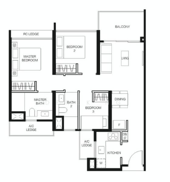 Le Quest, 8 Bukit Batok Street 41, 3 Bedrooms, 818 sqft, Condominium For Sale, by Derek Ng, 500231024 - PropertyGuru.com.sg