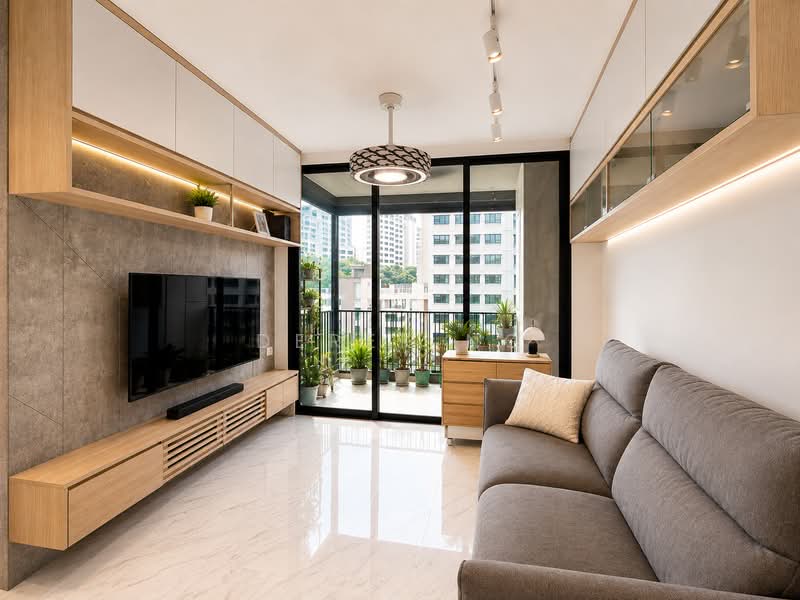 Le Quest, 8 Bukit Batok Street 41, 3 Bedrooms, 818 sqft, Condominium For Sale, by Derek Ng, 500231024 - Living Room - PropertyGuru.com.sg