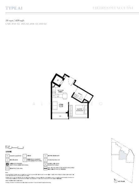 DUET @ EMILY, , 1 Bedroom, 409 sqft, Condominium For Sale, by Alson Teo, 500231089 - A1 - PropertyGuru.com.sg
